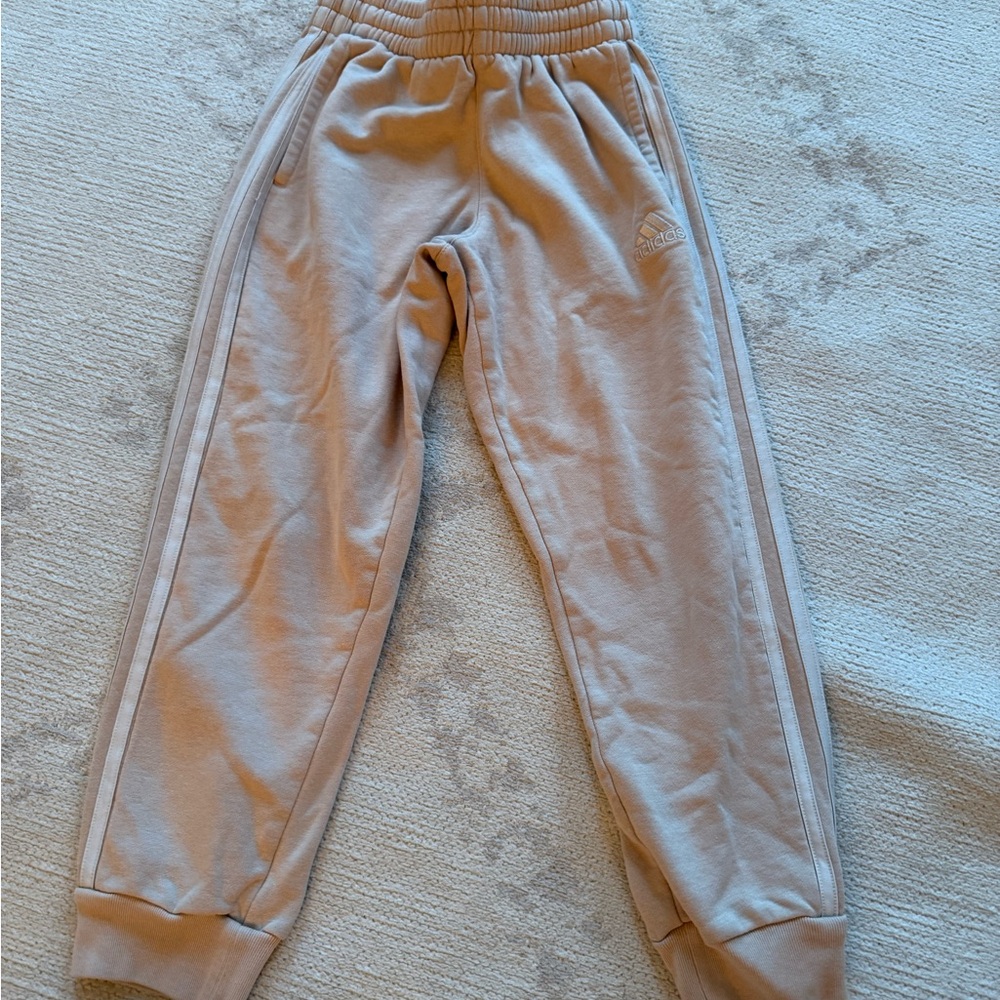 Adidas Kids Beige Joggers